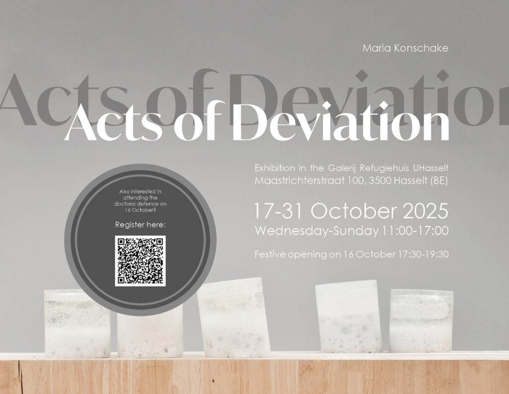 visual of the invitation for the defenco of the doctoral thesis from Maria Konschake 17th of October 2025