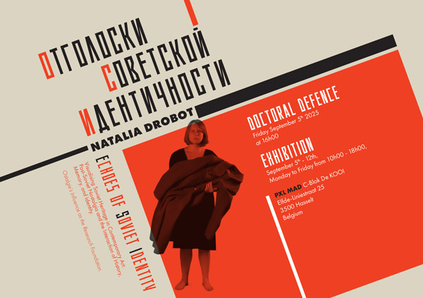 Visual for the public defence of the doctoral thesis of Natalia Drobot